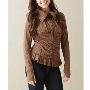 Matilda Jane Paint by Numbers Stealth Jacket XS thumbholes